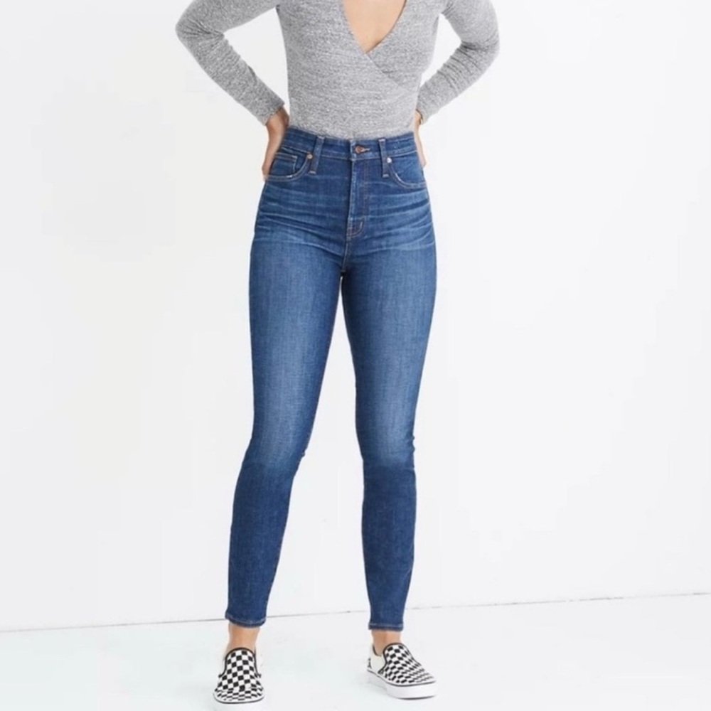Madewell Curvy High Rise Skinny Jeans